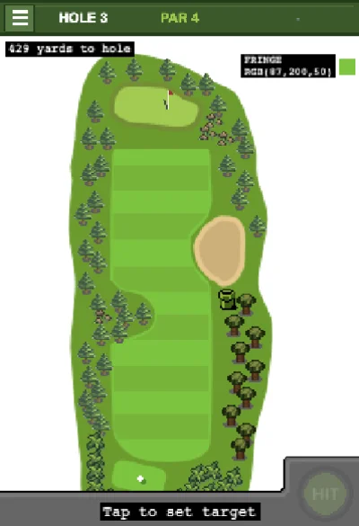 Hole 3 - Par 4 Bunker Challenge